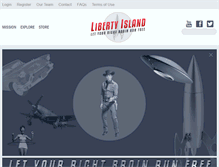 Tablet Screenshot of libertyislandmag.com